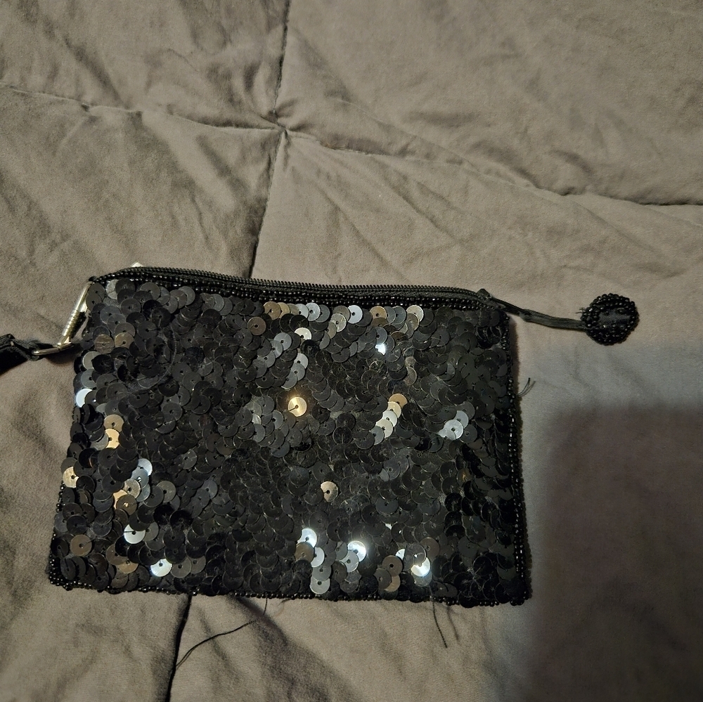 Style & Co sequin coin purse